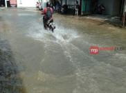 Katulampa Mengamuk Kali Laya Depok Meluap
