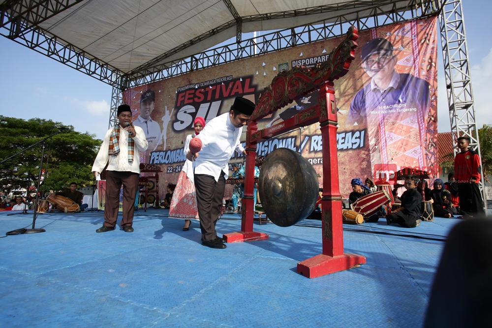 Kemeriahan Festival Silat dan Permainan Tradisional Kota Tangerang