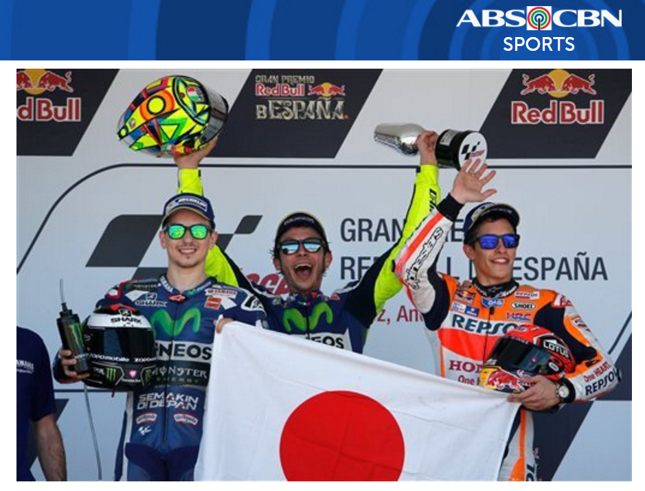 Bendera Jepang di GP Spanyol, Ada Apa?