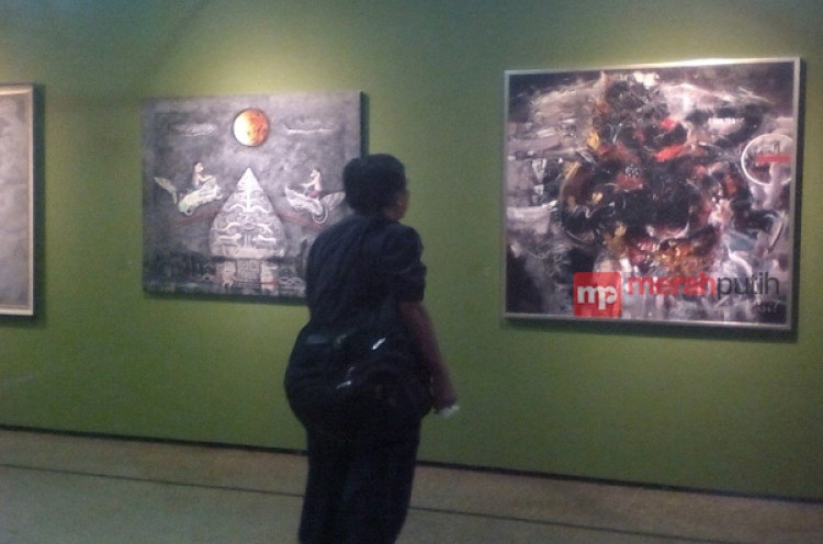 Karya Seni Rupa Guru Se-Indonesia Dipamerkan di Kemendikbud