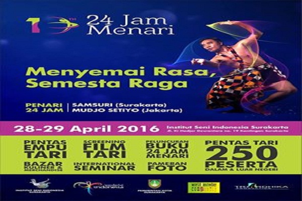 Pemkot Solo Gelar Festival Tari Berskala Internasional Solo 24 Jam Menari