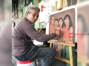 Bakat Seni Lukis Pak Bambang Diperoleh Secara Turun Temurun