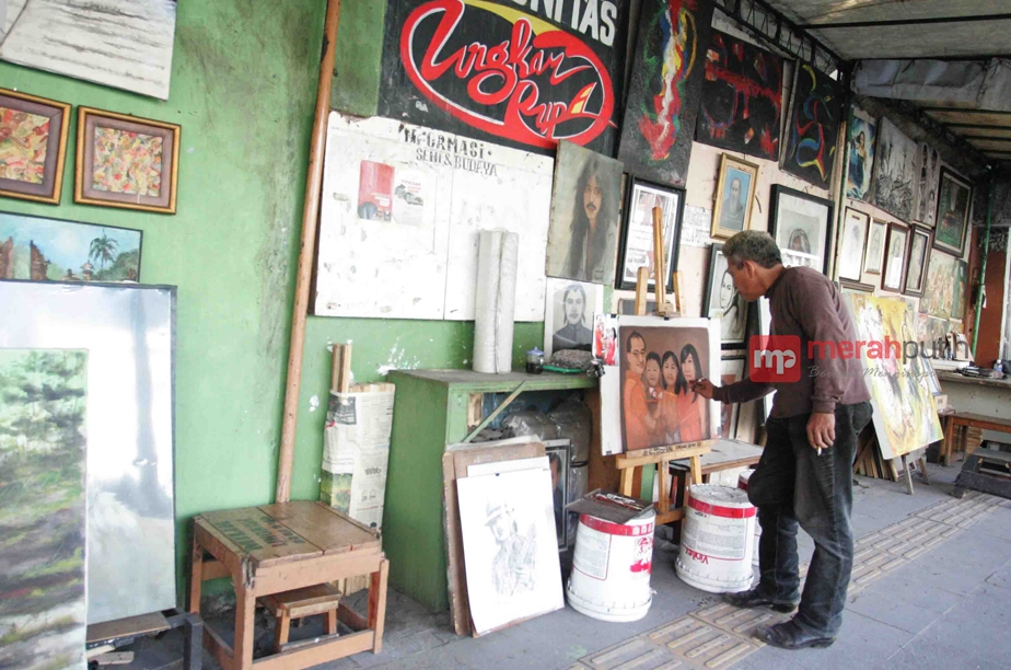 Seni Lukis Jalanan di Kota Tua