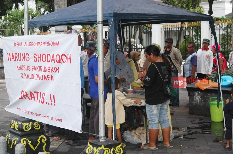 Warung Shodaqoh, Tempat Makan Gratis di Yogyakarta