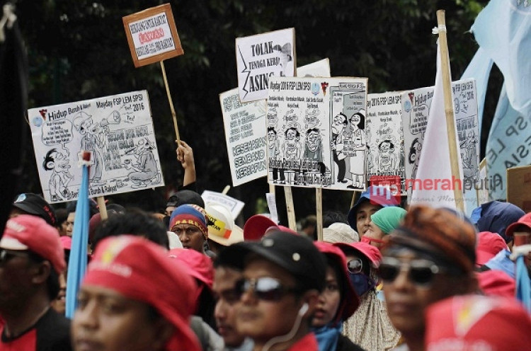 Peringati 'Mayday', Ratusan Ribu Buruh Akan Turun ke Jalan