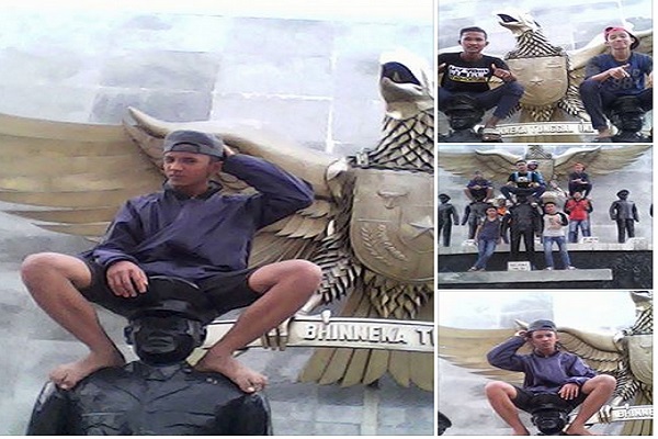 Patung Mirip Pahlawan Revolusi Yang Diduduki ABG Bukan di Lubang Buaya