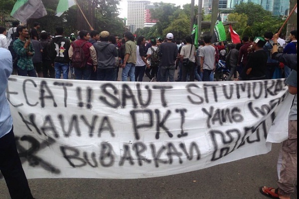 HMI Sebut Saut Situmorang PKI 