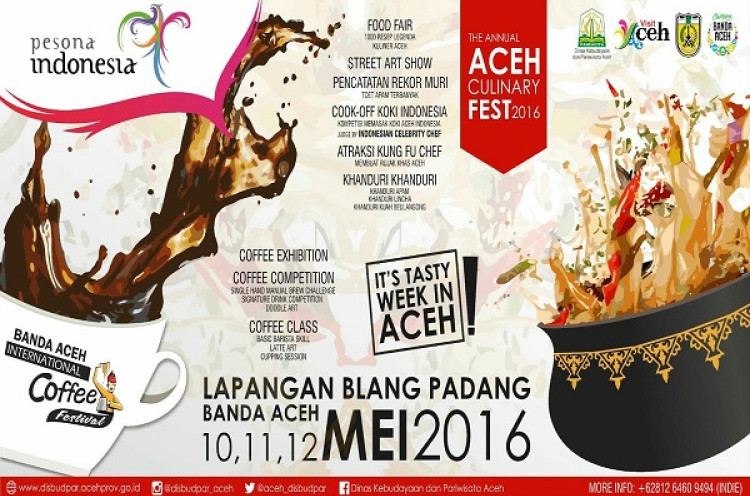Festival Kuliner Aceh 2016 Hadirkan 1000 Resep Masakan