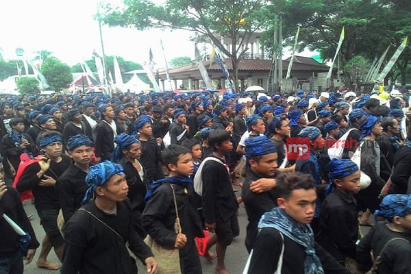 Peserta Seba Baduy 2016 Lebih Sedikit dari Tahun Sebelumnya