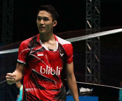 Jonatan Christie Tantang Lin Dan