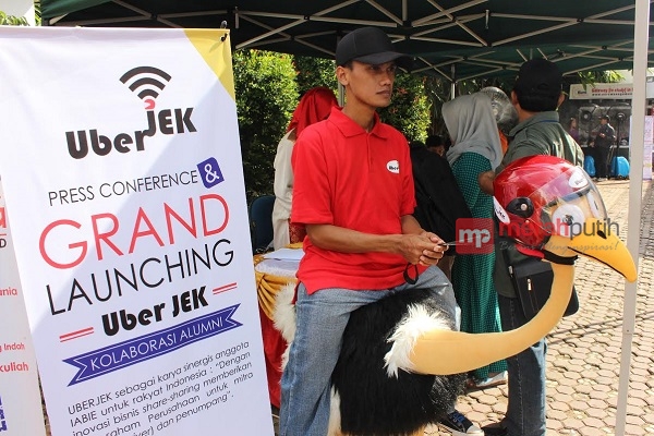 UberJek Optimis Target Perluasan Wilayah Tercapai 
