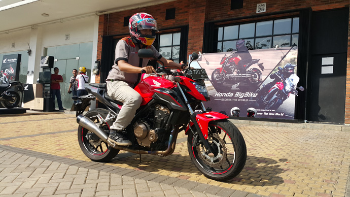 WMS Targetkan Jual 40 Unit Honda Seri Moge 500 CC Sepanjang 2016