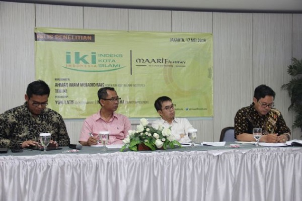 Maarif Institute: Nilai IKI Kota Banda Aceh dan Padang Rendah   
