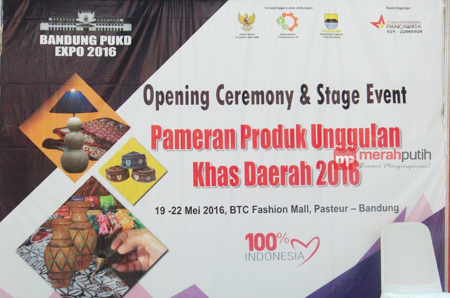 Bandung Tak Hadirkan Perwakilan di Pameran Produk Khas Daerah