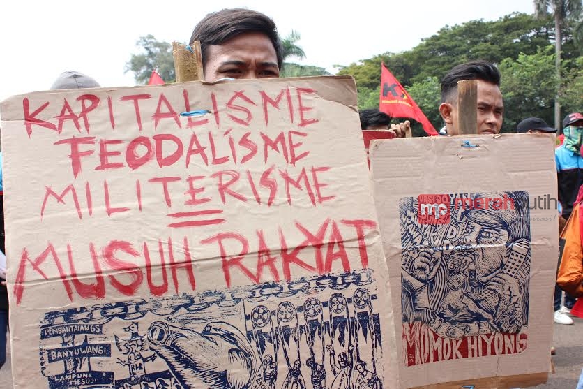 Gema Demokrasi Gelar Unjuk Rasa 18 Tahun Reformasi