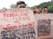 Gema Demokrasi Gelar Unjuk Rasa 18 Tahun Reformasi