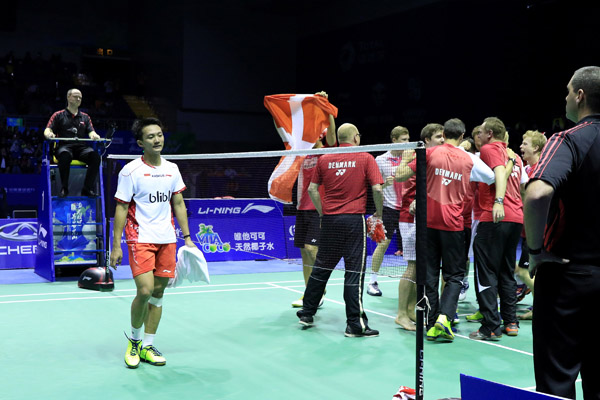 Tim Thomas Denmark Catat Sejarah 