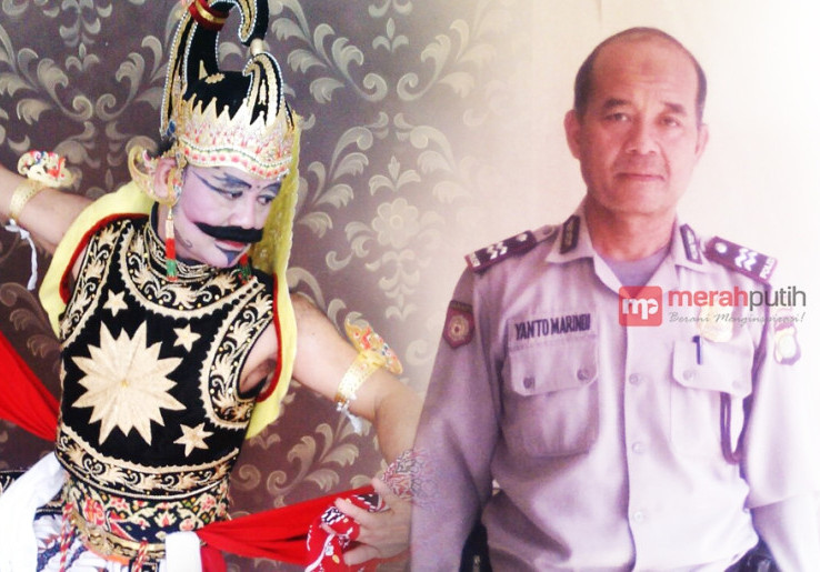 Aiptu Yanto Marindi Enjoy Mengajar Tari Tradisional