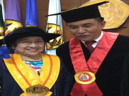 Potret Keakraban Yusril Ihza Mahendra dan Megawati di Universitas Padjadjaran