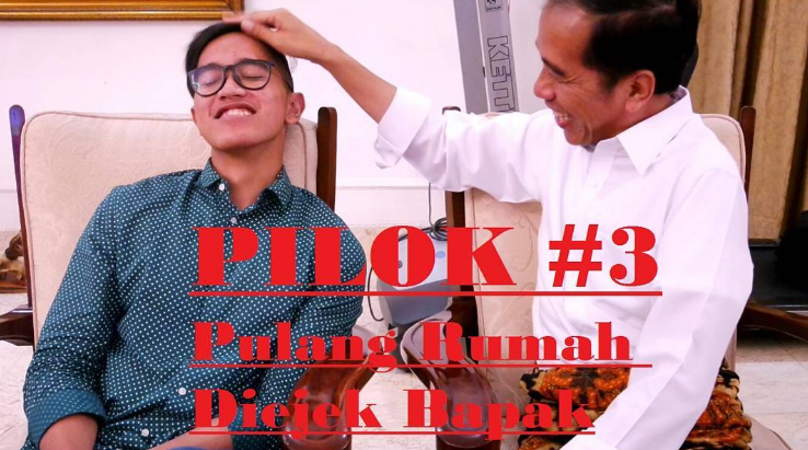 Saat Jokowi Sebut Gaya Rambut Kaesang Mirip Batok Kelapa
