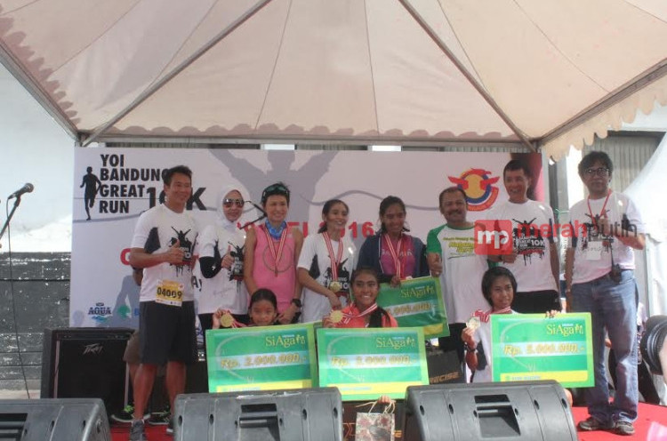 Suasana Kemeriahan YOI Bandung Great Run 10K