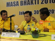Setnov Optimis Pengurus Baru Golkar Lebih Kompak dan Solid