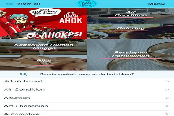 Aplikasi OkBisa Dukung Program BPJS dan Suara Ahok