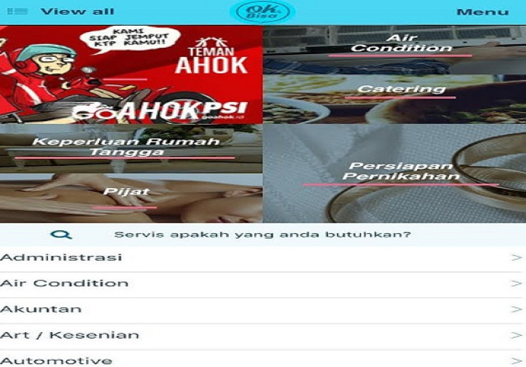 Aplikasi OkBisa Dukung Program BPJS dan Suara Ahok