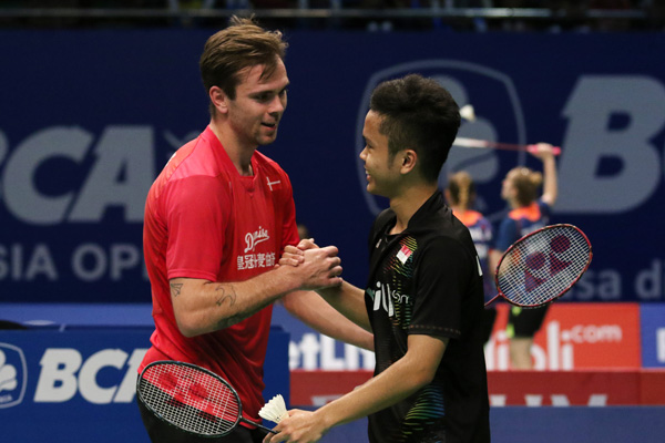 Anthony Kalah Pengalaman dari Jorgensen