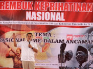 Rembuk Keprihatinan Nasional di Tugu Proklamasi