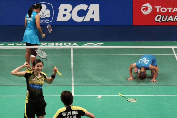 Greysia/Nitya Dikalahkan Pasangan Malaysia Peringkat 20 