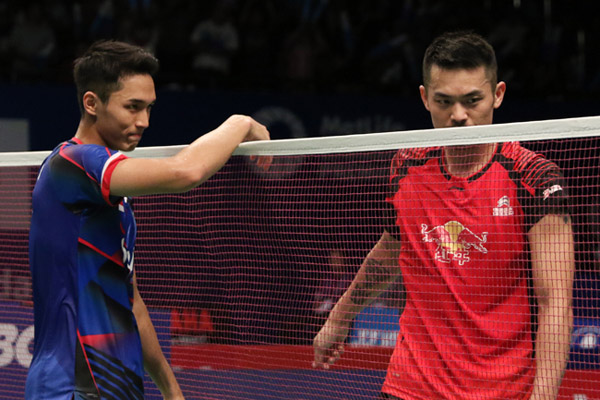 Kejutan, Jonatan Bungkam Lin Dan