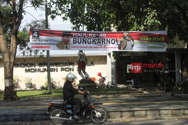 Jokowi Hadiri Haul Bung Karno ke-46 di Solo