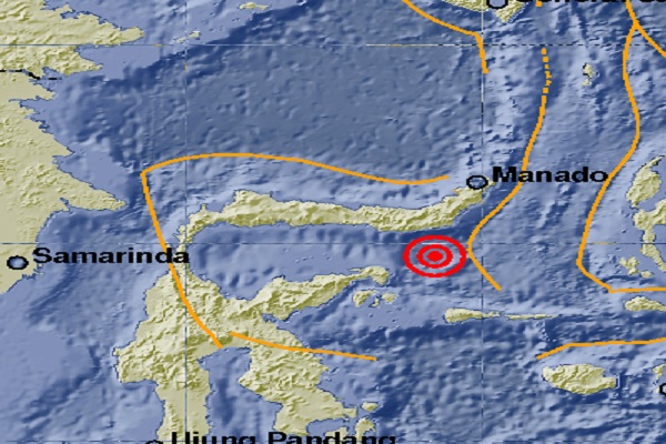 Gempa 5 SR Guncang Sulawesi Utara