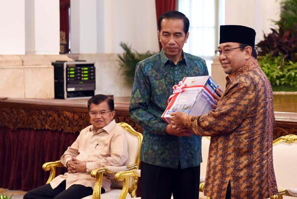 Jokowi Tegur 4 K/L Raih Opini Disclaimer