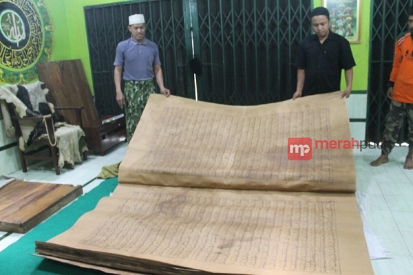 Ponpes Tamirul Islam Solo Simpan Alquran Kuno Raksasa