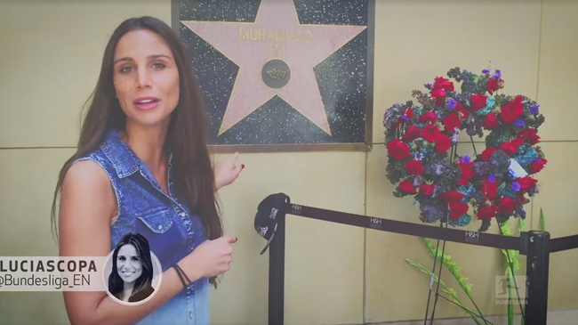 Kata Pacar Chicharito Soal Nama Muhammad Ali Dipasang di Dinding 'Walk of Fame'