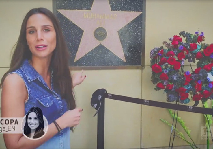 Kata Pacar Chicharito Soal Nama Muhammad Ali Dipasang di Dinding 'Walk of Fame'