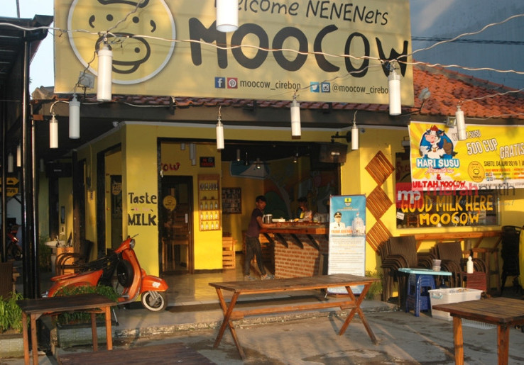 Moocow Cafe, Nongkrong Seru di Cirebon