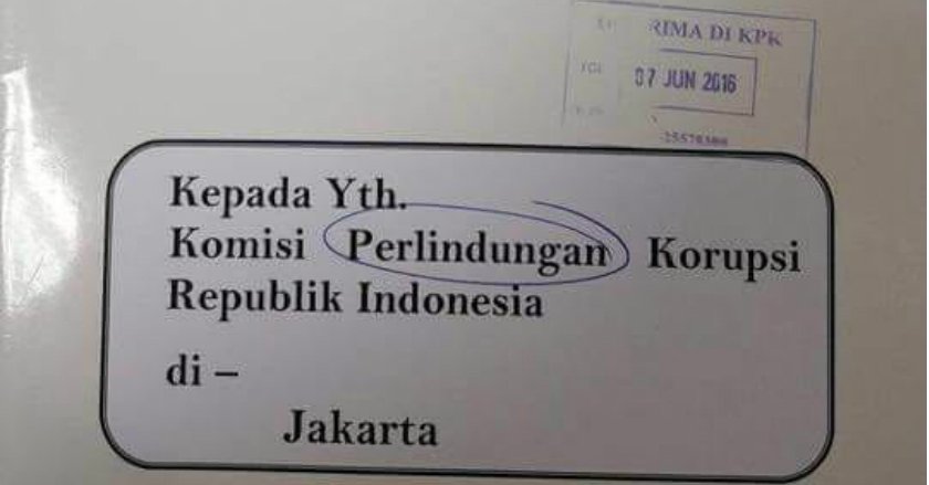 KPK Jadi Komisi Perlindungan Korupsi, Tjahjo Kumolo Pecat Stafnya