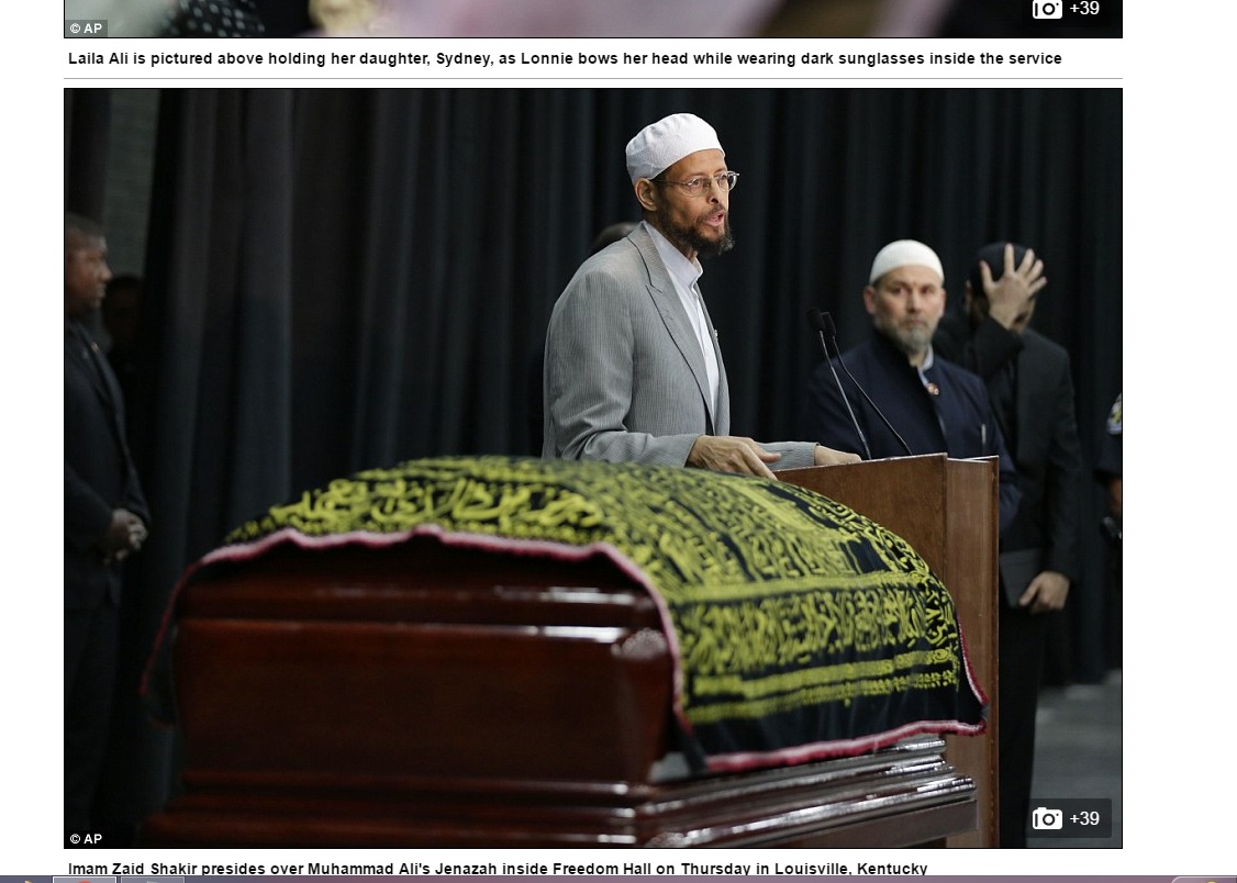 Salat Jenazah Muhammad Ali Dihadiri Ribuan Orang