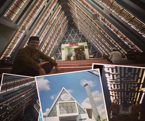 Lebih Dekat Melihat Masjid Darussalam Karya Ridwan Kamil
