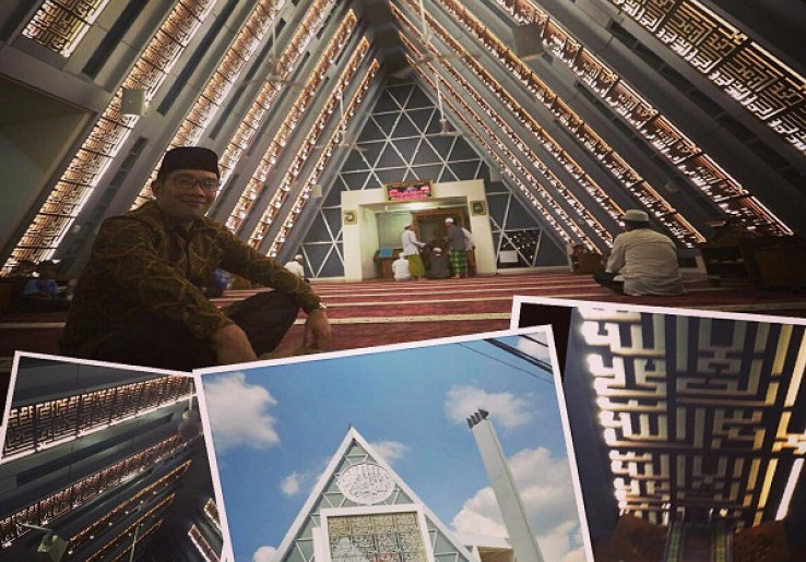 Lebih Dekat Melihat Masjid Darussalam Karya Ridwan Kamil