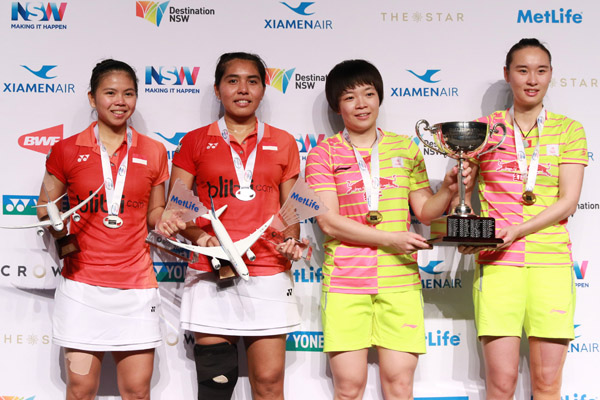 Greysia/Nitya Harus Puas Jadi Runner Up 
