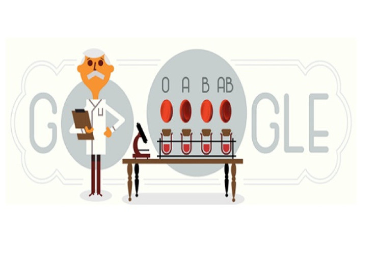 Google Pasang Doodle HUT ke-148 Karl Landsteiner, Siapa Dia?
