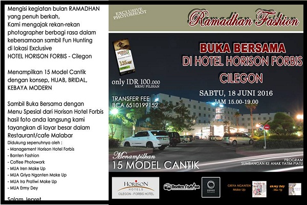 Banten Fashion Gelar Photoshoot Model Bernuansa Ramadan