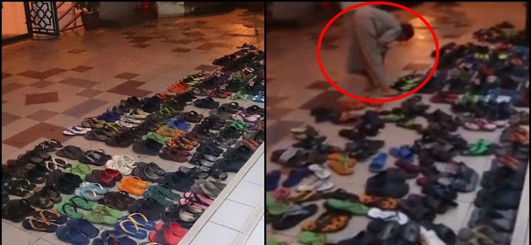 Remaja Ini Rajin Rapihkan Sandal Jemaah Masjid