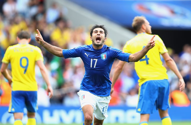 Italia Bungkam Swedia 1-0