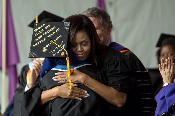 Pidato Terakhir Michelle Obama Bikin Haru
