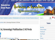 Kemendagri Publikasi Perda Bermasalah di Situs Resminya